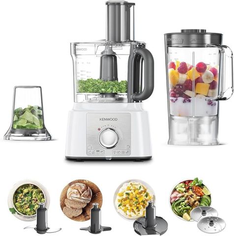 Modyhan Kenwood FDP65.4050114230012720WH Food Processor 1000 Watt - White