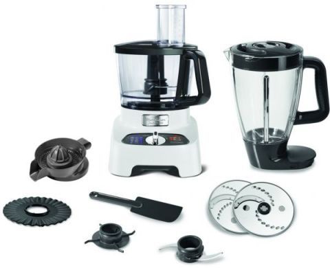 Moulinex FP823125 Double Force Food Processor 27 Functions 1000 Watt - Black