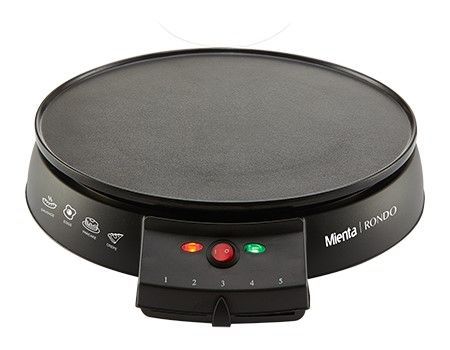 Mienta CM46109A Crepe Maker Rondo 1000 Watt - Black