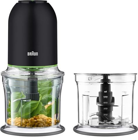 Modyhan Braun CH3013BK Chopper MultiPractic 2 Bowl 500 Watt 500ml - Black 