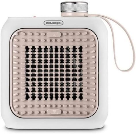 Modyhan De'Longhi HFX10B03.PK Capsule Desk Ceramic Fan Heater - Pink