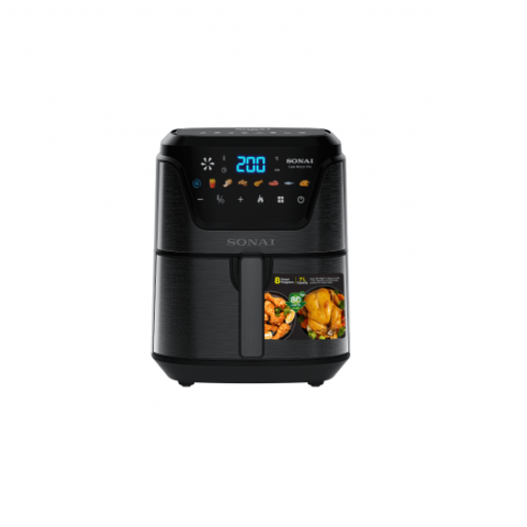 Modyhan Sonai MAR-711 Digital Air Fryer Cook Master Pro 2000 Watt - Black 