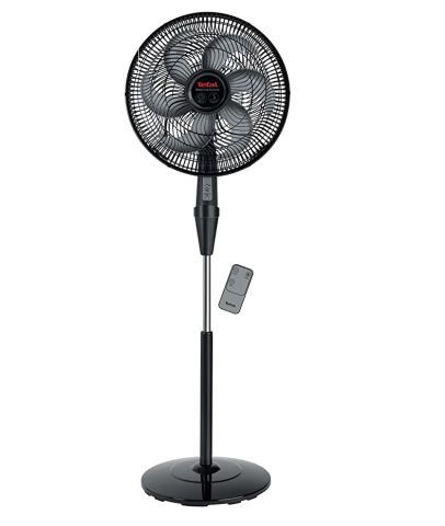 Modyhan Tefal VG4130EE Silence Force Stand Fan With Remote Control - Black