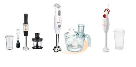 Hand blender accessories 