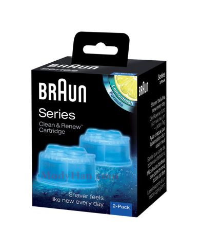 Braun Clean and Renew Refill Cartridges - 2 Pack