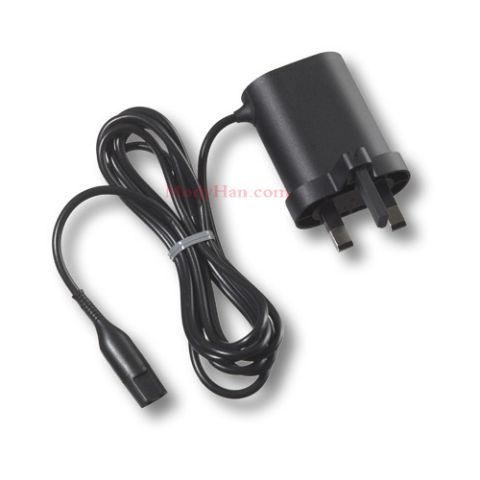 mody han Braun Spare Part - Shaver charger Adapter 5.9 volts for men, flat double plug Cruzer