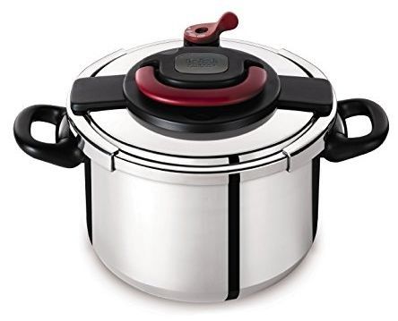 Tefal Stainless Steel Clipso Pressure Cooker 10 liter P4371563 - Silver