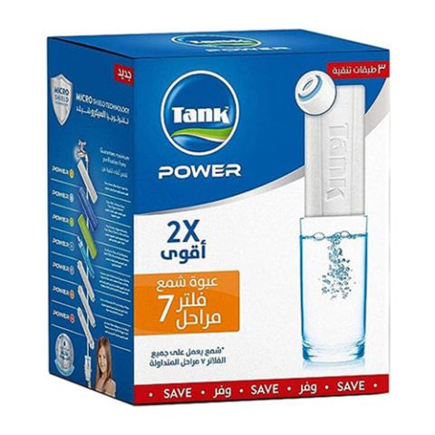 modyhan Tank Water Filter Power Cartridges Economy Pack, 7 Stages, 7 Cartridges
