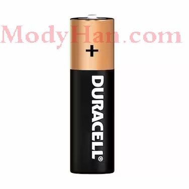 MODY HAN - Braun Spare Part - Duracell battery AA Braun face
