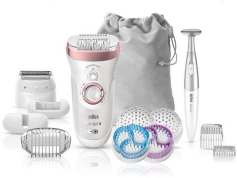 Braun Silk-épil 9 SkinSpa 9-980 Wet&Dry Cordless epilator & Exfoliation system