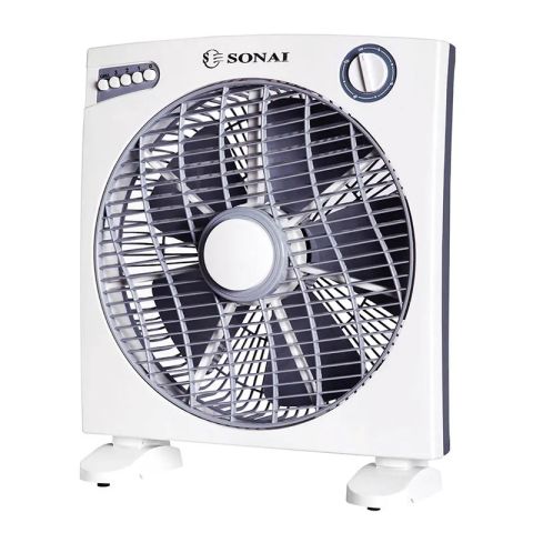 Sonai MAR-3014WT Box Fan 14 Inch With Timer