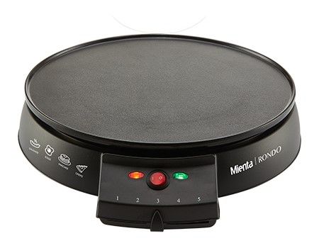 Mienta CM46109A Crepe Maker Rondo 1000 Watt - Black