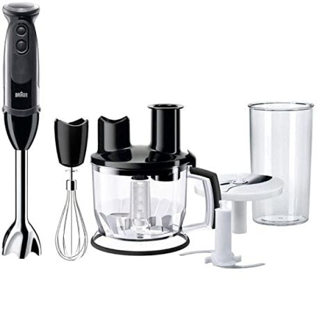 Modyhan Braun MQ5275 Multiquick 5 Vario Hand Blender 1000 Watt - Black