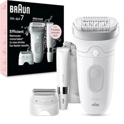 Modyhan Braun SE7-441 Silk epil 7 Epilator for Women - White