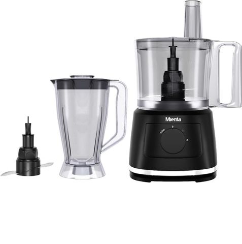 Modyhan Mienta FP141435A Chopper with Blender 1000 Watt - Black