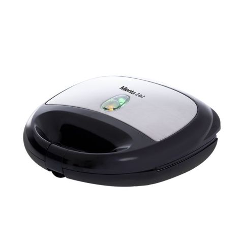 Modyhan Mienta SM27809A Sandwich Maker - 2 in 1 750 Watt - Black