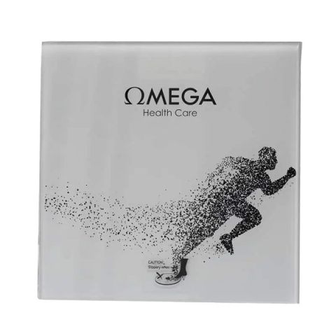 Omega Home Digital scale (EGS-180) up to 180 Kg – Gray
