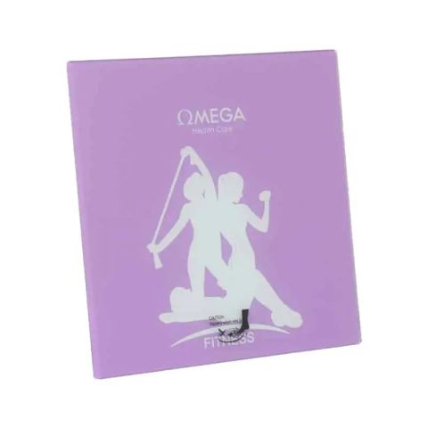 Omega Home Digital scale (EGS-180) up to 180 Kg - Purple
