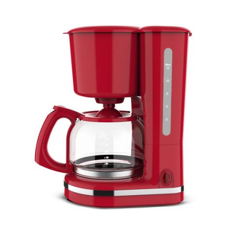 Modyhan Sonai SH-1210 Flair Coffee Maker 870 Watt - Red