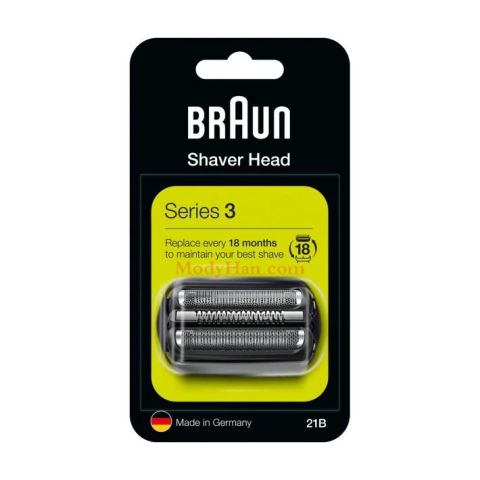 Braun Spare Part - Braun-21BSeries3 Shaver replacement Foil & Cutter-Set-Cassette black