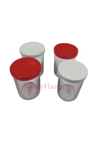 MODY HAN Tefal Spare Part -a red Yogurt Cups Set 4 Cups