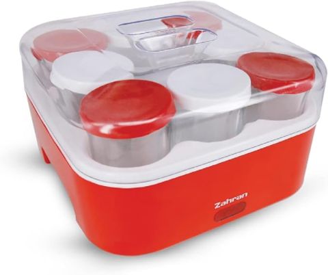 Zahran YG6003EG Yogurt Maker, 8 Cups - Red 25watt mody han