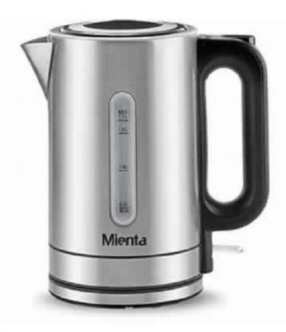 Mienta Ek20920A - Stainless Steel Kettle, 1.7 Liters - Silver