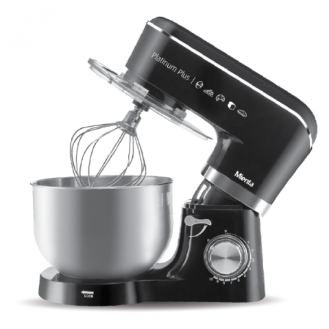 Modyhan Mienta KM38332A Kitchen Machine Platinum Plus 1300 Watt - Black